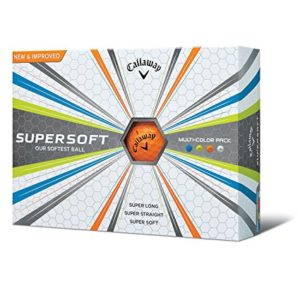 callaway supersoft multi color golf balls