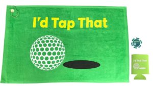 id tap that gift set, funny golfer gift