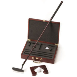 personalized executive putter set engraved