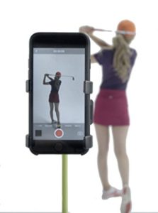 golf swing camera holder golf gadget