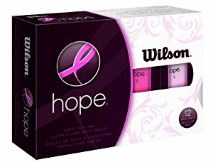 wilson hope pink golf balls