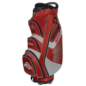 bucket II college team golf bag with cooler, golf bag with built in cooler