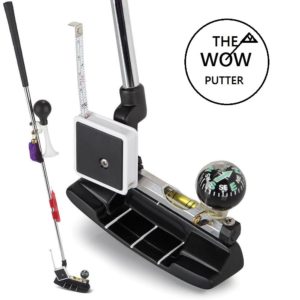 the wow putter, funny golf gift, golf gag gift