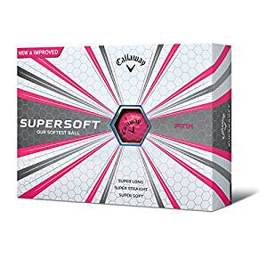 callaway supersoft golf balls pink