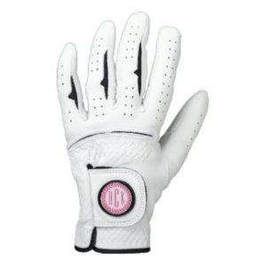 custom monogrammed womens golf glove