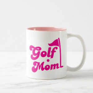 golf mom coffee mug
