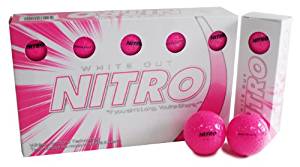 nitro golf balls pink