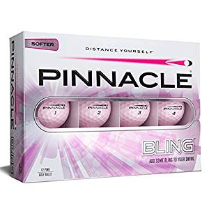 pinnacle bling pink golf balls