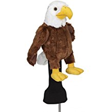 bald eagle golf club headcover, patriotic golf headcover, eagle headcover