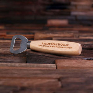 custom bottle opener, unique golf tournament gift, golf outing goodie bag idea