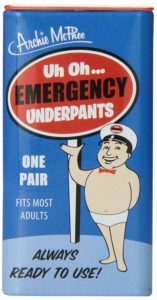 emergency underwear, golf gag gift, funny prank gift for golfers