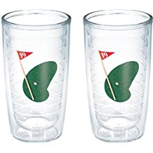 golf tumbler glasses, drinking gift for golfers, golfer drinkware