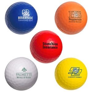 sponsor logo golf tournament gifts, golf stress ball golf outing gift bag ideas