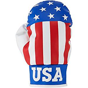 usa boxing glove golf headcover, unique golf head cover